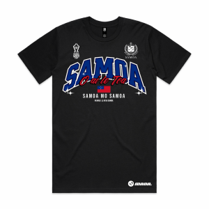 RLWC Toa Samoa Design 1 black T-shirt front